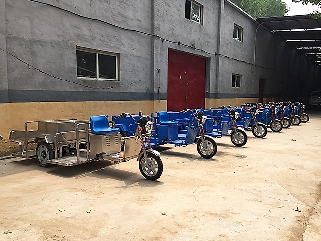电动垃圾车助力城镇化发展，北京金恺环保鼎力支持。